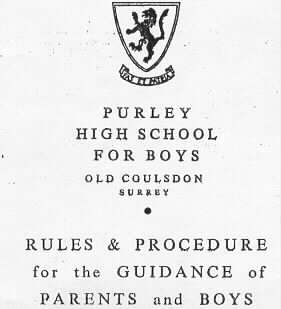 Cover page of rulebook